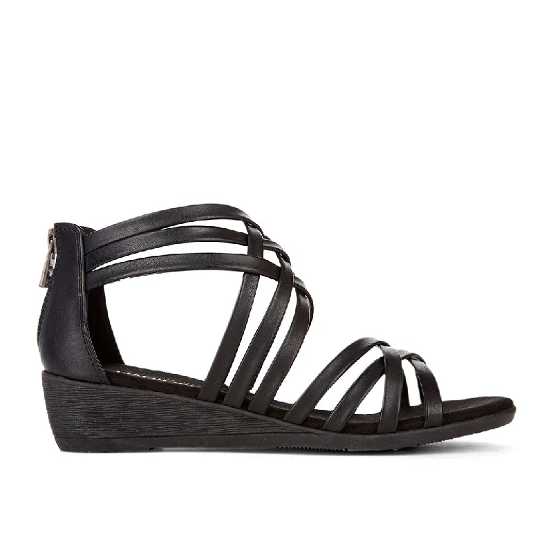 Plus Size Women's Wide - Width Platform Sandals in Black for Added Comfort and HeightPlus Size Women's Wide - Width Platform Sandals in Black for Added Comfort and HeightFitwell Plus Size Women's Wide - Width Platform Sandals in Black for Added Comfort and HeightPlus Size Women's Wide - Width Platform Sandals in Black for Added Comfort and HeightFitwell