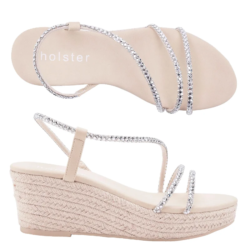 Women's Cork - Soled Espadrille Sandals with a Rope - Trimmed Upper in Navy for a Summer VibeWomen's Cork - Soled Espadrille Sandals with a Rope - Trimmed Upper in Navy for a Summer VibeGeneva Espadrille - Beige Women's Cork - Soled Espadrille Sandals with a Rope - Trimmed Upper in Navy for a Summer VibeWomen's Cork - Soled Espadrille Sandals with a Rope - Trimmed Upper in Navy for a Summer VibeGeneva Espadrille - Beige
