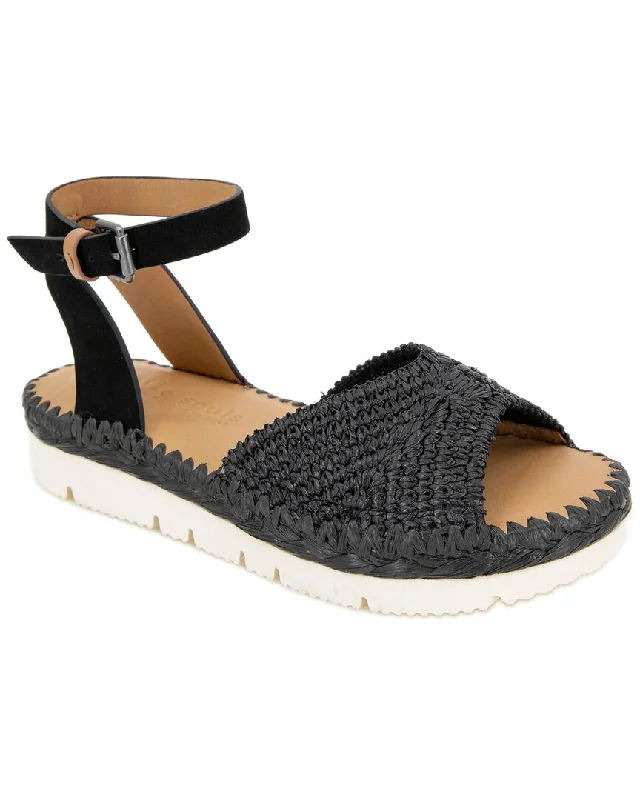 Women's Leather - Strapped Sandals with a Braided Detail in Brown for a Rustic AppealWomen's Leather - Strapped Sandals with a Braided Detail in Brown for a Rustic AppealGentle Souls Lucille Leather Sandal Women's Leather - Strapped Sandals with a Braided Detail in Brown for a Rustic AppealWomen's Leather - Strapped Sandals with a Braided Detail in Brown for a Rustic AppealGentle Souls Lucille Leather Sandal