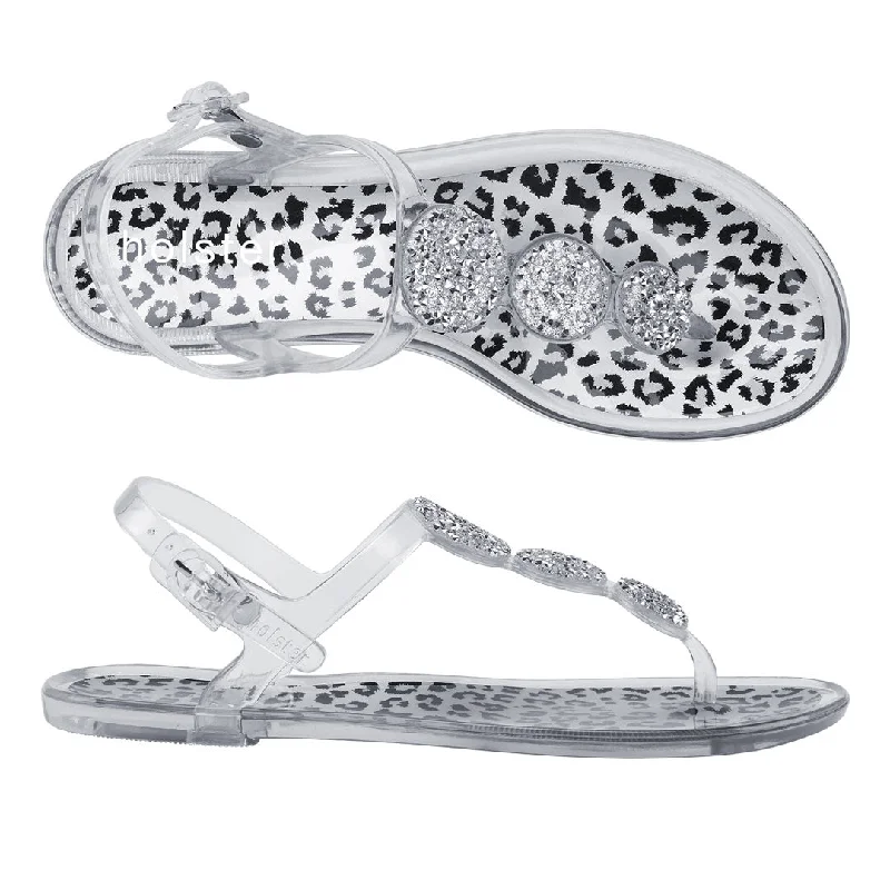 Women's Sandals with a Floral - Printed Upper in Pink for a Feminine Spring LookWomen's Sandals with a Floral - Printed Upper in Pink for a Feminine Spring LookGlamorize - Clear Women's Sandals with a Floral - Printed Upper in Pink for a Feminine Spring LookWomen's Sandals with a Floral - Printed Upper in Pink for a Feminine Spring LookGlamorize - Clear