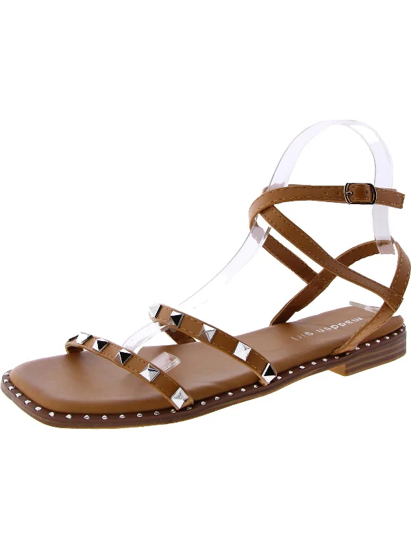 Women's Flat Slide Sandals with a Memory Foam Insole in White for All - Day ComfortWomen's Flat Slide Sandals with a Memory Foam Insole in White for All - Day ComfortHeist Womens Faux Leather Studded Slingback Sandals Women's Flat Slide Sandals with a Memory Foam Insole in White for All - Day ComfortWomen's Flat Slide Sandals with a Memory Foam Insole in White for All - Day ComfortHeist Womens Faux Leather Studded Slingback Sandals