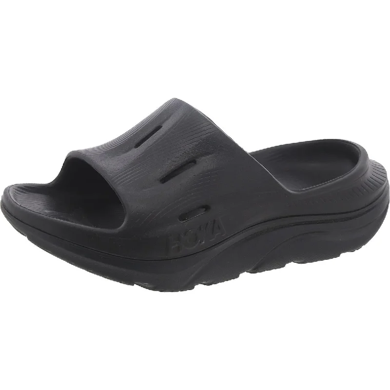 Women's Sandals with a Glitter - Coated Strap in Gold for a Sparkly Summer OutfitHoka One One Womens Cushioned Footbed Slip-On Pool Slides Women's Sandals with a Glitter - Coated Strap in Gold for a Sparkly Summer OutfitHoka One One Womens Cushioned Footbed Slip-On Pool Slides
