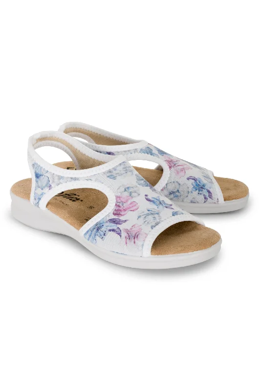Women's Flat Slide Sandals with a Memory Foam Insole in White for All - Day ComfortWomen's Flat Slide Sandals with a Memory Foam Insole in White for All - Day ComfortItalian made Neopene Sandal | Blossom | TUSCANY AB Women's Flat Slide Sandals with a Memory Foam Insole in White for All - Day ComfortWomen's Flat Slide Sandals with a Memory Foam Insole in White for All - Day ComfortItalian made Neopene Sandal | Blossom | TUSCANY AB