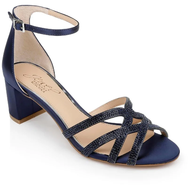 Elastic - Strap Women's Sandals with a Padded Toe in Teal for Easy On - and - OffElastic - Strap Women's Sandals with a Padded Toe in Teal for Easy On - and - OffJewel Badgley Mischka Womens DULCE Satin Ankle Strap Elastic - Strap Women's Sandals with a Padded Toe in Teal for Easy On - and - OffElastic - Strap Women's Sandals with a Padded Toe in Teal for Easy On - and - OffJewel Badgley Mischka Womens DULCE Satin Ankle Strap
