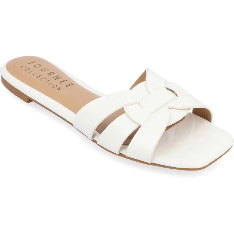 Child - Friendly Women's Sandals with a Secure Buckle in Purple for Moms on the GoChild - Friendly Women's Sandals with a Secure Buckle in Purple for Moms on the GoJournee Collection Womens Arrina Strappy Dressy Slide Sandals Child - Friendly Women's Sandals with a Secure Buckle in Purple for Moms on the GoChild - Friendly Women's Sandals with a Secure Buckle in Purple for Moms on the GoJournee Collection Womens Arrina Strappy Dressy Slide Sandals