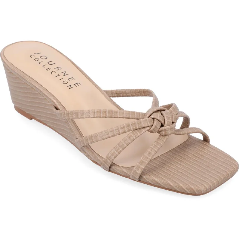 Women's Flat Slide Sandals with a Memory Foam Insole in White for All - Day ComfortWomen's Flat Slide Sandals with a Memory Foam Insole in White for All - Day ComfortJournee Collection Womens Blayke Faux Leather Slip-On Wedge Sandals Women's Flat Slide Sandals with a Memory Foam Insole in White for All - Day ComfortWomen's Flat Slide Sandals with a Memory Foam Insole in White for All - Day ComfortJournee Collection Womens Blayke Faux Leather Slip-On Wedge Sandals