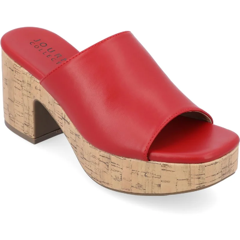 Shock - Absorbing Women's Sandals with a Soft Insole in Black for Active LifestylesShock - Absorbing Women's Sandals with a Soft Insole in Black for Active LifestylesJournee Collection Womens Faux Leather Slip On Platform Sandals Shock - Absorbing Women's Sandals with a Soft Insole in Black for Active LifestylesShock - Absorbing Women's Sandals with a Soft Insole in Black for Active LifestylesJournee Collection Womens Faux Leather Slip On Platform Sandals