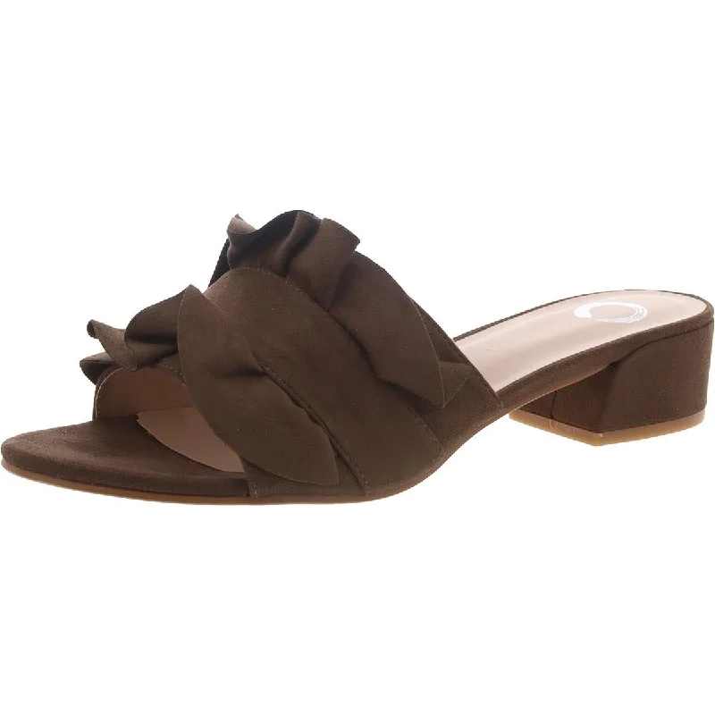 Women's Sandals with a Floral - Printed Upper in Pink for a Feminine Spring LookWomen's Sandals with a Floral - Printed Upper in Pink for a Feminine Spring LookJournee Collection Womens Faux Suede Pointed toe Block Heel Women's Sandals with a Floral - Printed Upper in Pink for a Feminine Spring LookWomen's Sandals with a Floral - Printed Upper in Pink for a Feminine Spring LookJournee Collection Womens Faux Suede Pointed toe Block Heel