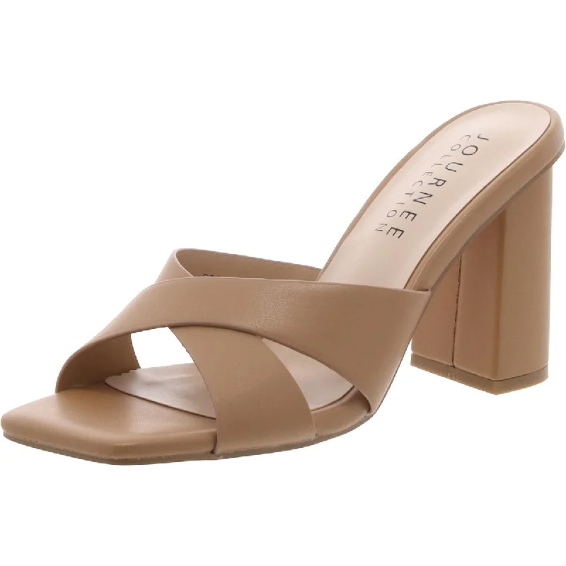 Shock - Absorbing Women's Sandals with a Soft Insole in Black for Active LifestylesShock - Absorbing Women's Sandals with a Soft Insole in Black for Active LifestylesJournee Collection Womens Leather Block Heel Slide Sandals Shock - Absorbing Women's Sandals with a Soft Insole in Black for Active LifestylesShock - Absorbing Women's Sandals with a Soft Insole in Black for Active LifestylesJournee Collection Womens Leather Block Heel Slide Sandals