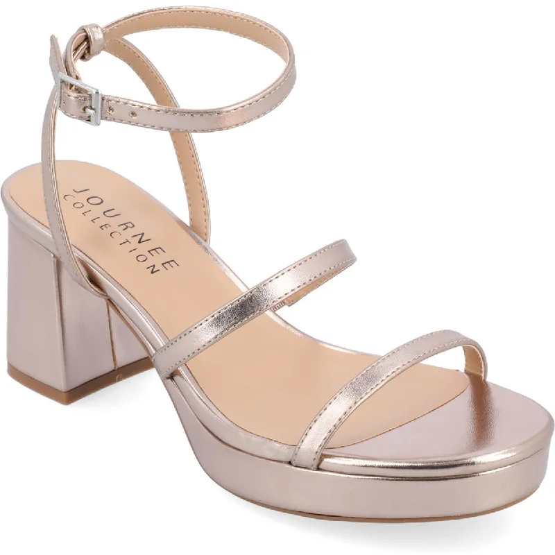 Women's Leather - Strapped Sandals with a Braided Detail in Brown for a Rustic AppealWomen's Leather - Strapped Sandals with a Braided Detail in Brown for a Rustic AppealJournee Collection Womens SAMILEE Ankle strap Open toe buckle Block Heel Women's Leather - Strapped Sandals with a Braided Detail in Brown for a Rustic AppealWomen's Leather - Strapped Sandals with a Braided Detail in Brown for a Rustic AppealJournee Collection Womens SAMILEE Ankle strap Open toe buckle Block Heel