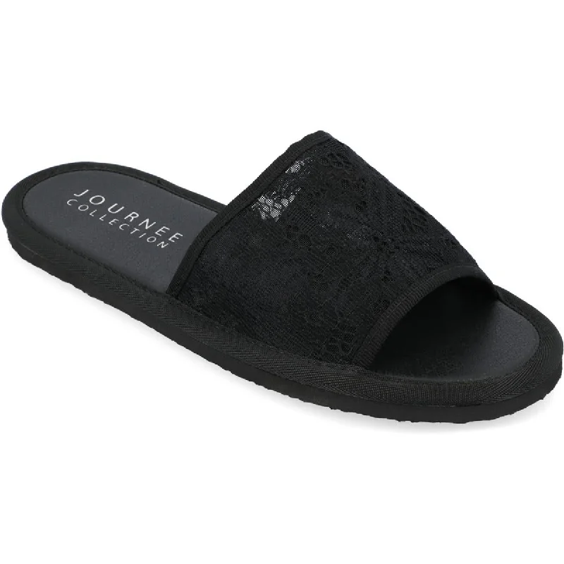 Women's Flat Slide Sandals with a Memory Foam Insole in White for All - Day ComfortWomen's Flat Slide Sandals with a Memory Foam Insole in White for All - Day ComfortJournee Collection Womens Slip On Flats Slide Sandals Women's Flat Slide Sandals with a Memory Foam Insole in White for All - Day ComfortWomen's Flat Slide Sandals with a Memory Foam Insole in White for All - Day ComfortJournee Collection Womens Slip On Flats Slide Sandals