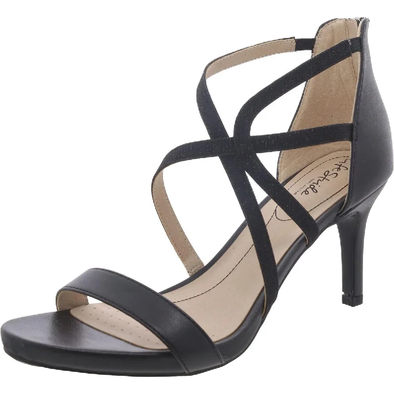Women's Sandals with a Floral - Printed Upper in Pink for a Feminine Spring LookLifeStride Womens MASQUERADE Faux Leather Square toe Strappy Sandals Women's Sandals with a Floral - Printed Upper in Pink for a Feminine Spring LookLifeStride Womens MASQUERADE Faux Leather Square toe Strappy Sandals