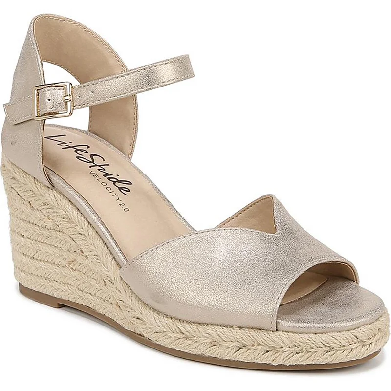 Women's Sandals with a Glitter - Coated Strap in Gold for a Sparkly Summer OutfitWomen's Sandals with a Glitter - Coated Strap in Gold for a Sparkly Summer OutfitLifeStride Womens Tess Wedge Sandals Women's Sandals with a Glitter - Coated Strap in Gold for a Sparkly Summer OutfitWomen's Sandals with a Glitter - Coated Strap in Gold for a Sparkly Summer OutfitLifeStride Womens Tess Wedge Sandals