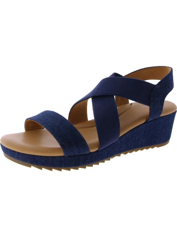 Women's Thong Sandals with a Beaded Design in Multicolor for a Beachy AestheticLucille 7 Womens Denim Stretch Wedge Sandals Women's Thong Sandals with a Beaded Design in Multicolor for a Beachy AestheticLucille 7 Womens Denim Stretch Wedge Sandals