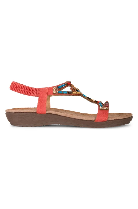 Shock - Absorbing Women's Sandals with a Soft Insole in Black for Active LifestylesShock - Absorbing Women's Sandals with a Soft Insole in Black for Active LifestylesBead & Diamante Sandal | ORANGE | MARIELLA AB Shock - Absorbing Women's Sandals with a Soft Insole in Black for Active LifestylesShock - Absorbing Women's Sandals with a Soft Insole in Black for Active LifestylesBead & Diamante Sandal | ORANGE | MARIELLA AB