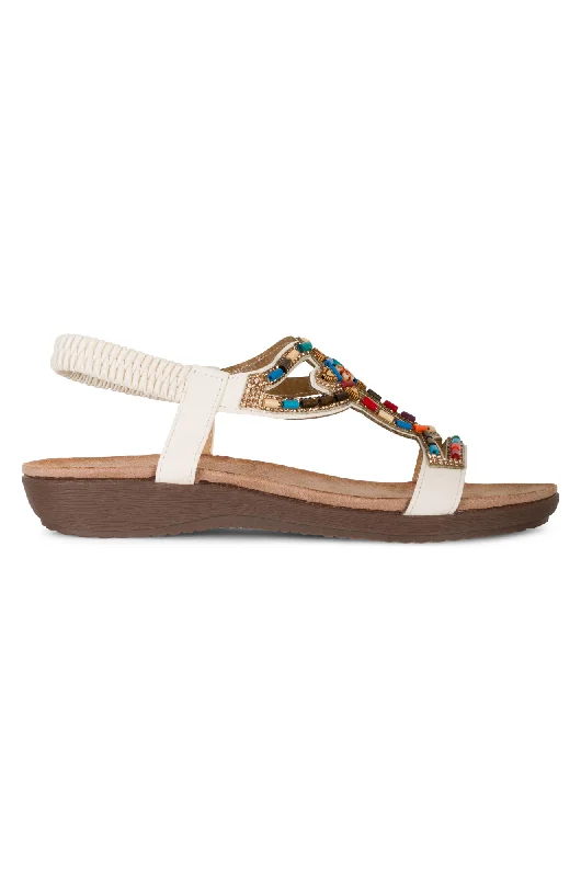 Child - Friendly Women's Sandals with a Secure Buckle in Purple for Moms on the GoChild - Friendly Women's Sandals with a Secure Buckle in Purple for Moms on the GoBead & Diamante Sandal | WHITE | MARIELLA AB Child - Friendly Women's Sandals with a Secure Buckle in Purple for Moms on the GoChild - Friendly Women's Sandals with a Secure Buckle in Purple for Moms on the GoBead & Diamante Sandal | WHITE | MARIELLA AB