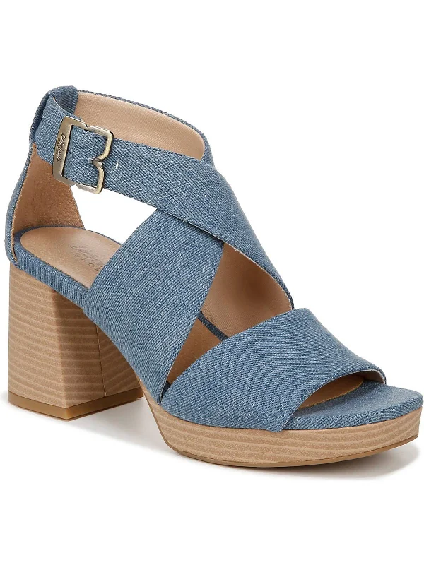 Shock - Absorbing Women's Sandals with a Soft Insole in Black for Active LifestylesShock - Absorbing Women's Sandals with a Soft Insole in Black for Active LifestylesMaya Womens Denim Block Heel Shock - Absorbing Women's Sandals with a Soft Insole in Black for Active LifestylesShock - Absorbing Women's Sandals with a Soft Insole in Black for Active LifestylesMaya Womens Denim Block Heel