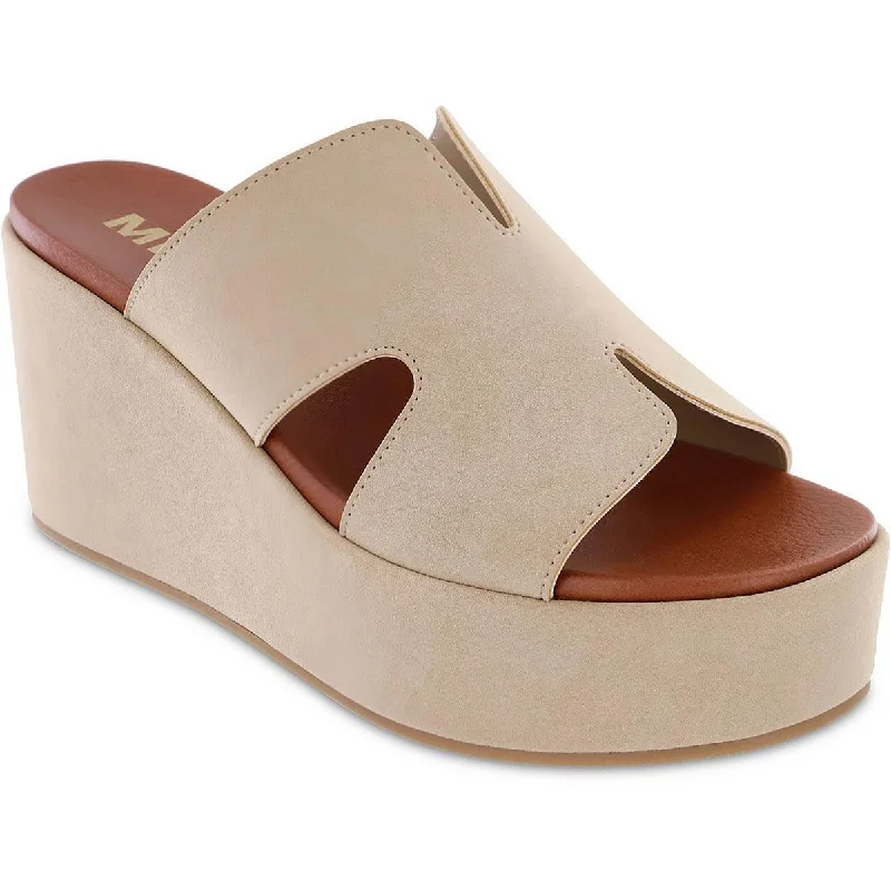 Women's Flat Slide Sandals with a Memory Foam Insole in White for All - Day ComfortWomen's Flat Slide Sandals with a Memory Foam Insole in White for All - Day ComfortMia Womens RETA Suede Open toe Wedge Sandals Women's Flat Slide Sandals with a Memory Foam Insole in White for All - Day ComfortWomen's Flat Slide Sandals with a Memory Foam Insole in White for All - Day ComfortMia Womens RETA Suede Open toe Wedge Sandals