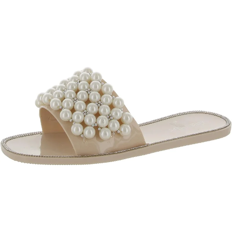 Women's Rhinestone - Embellished Open - Toe Sandals in Silver for a Glamorous Party LookWomen's Rhinestone - Embellished Open - Toe Sandals in Silver for a Glamorous Party LookOlivia Miller Womens Embellished Slip On Slide Sandals Women's Rhinestone - Embellished Open - Toe Sandals in Silver for a Glamorous Party LookWomen's Rhinestone - Embellished Open - Toe Sandals in Silver for a Glamorous Party LookOlivia Miller Womens Embellished Slip On Slide Sandals