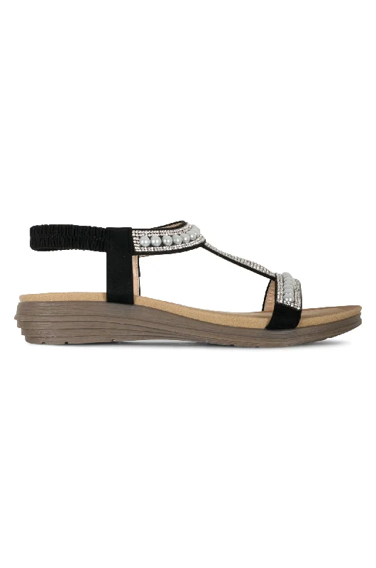 Women's Leather - Strapped Sandals with a Braided Detail in Brown for a Rustic AppealWomen's Leather - Strapped Sandals with a Braided Detail in Brown for a Rustic AppealPearl & Gem T bar Sandal | BLACK | TANCY AB Women's Leather - Strapped Sandals with a Braided Detail in Brown for a Rustic AppealWomen's Leather - Strapped Sandals with a Braided Detail in Brown for a Rustic AppealPearl & Gem T bar Sandal | BLACK | TANCY AB