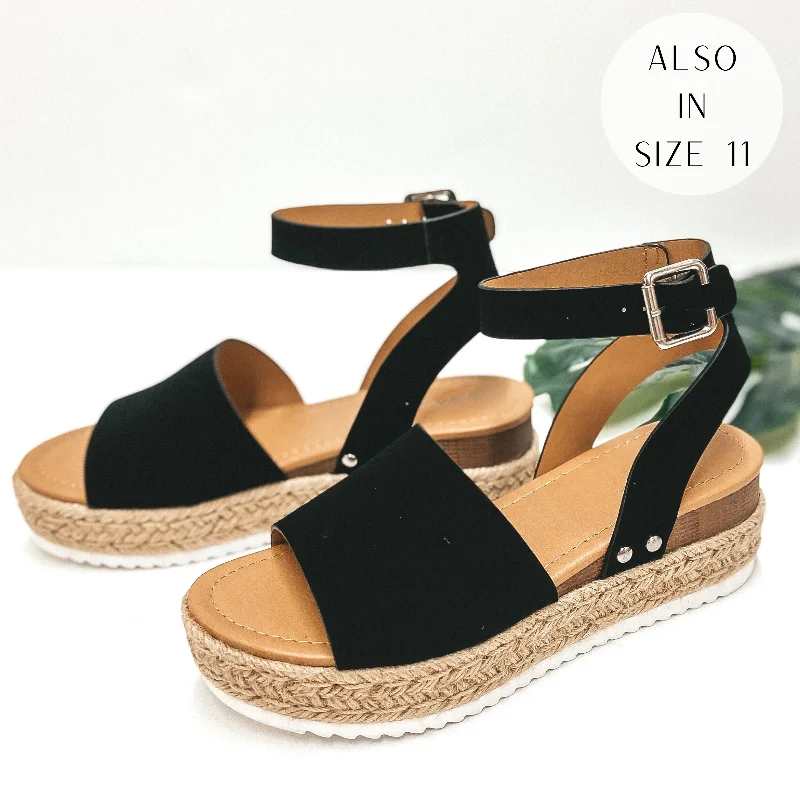 Adjustable Strap Women's Sandals with a Padded Heel in Pink for a Custom FitPower Strut Platform Espadrille Sandals in Black Adjustable Strap Women's Sandals with a Padded Heel in Pink for a Custom FitPower Strut Platform Espadrille Sandals in Black