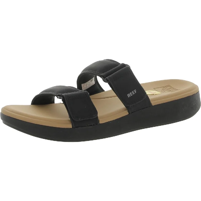 Adjustable Strap Women's Sandals with a Padded Heel in Pink for a Custom FitReef Womens Cushion Cloud Roa Adjustable Slip On Slide Sandals Adjustable Strap Women's Sandals with a Padded Heel in Pink for a Custom FitReef Womens Cushion Cloud Roa Adjustable Slip On Slide Sandals