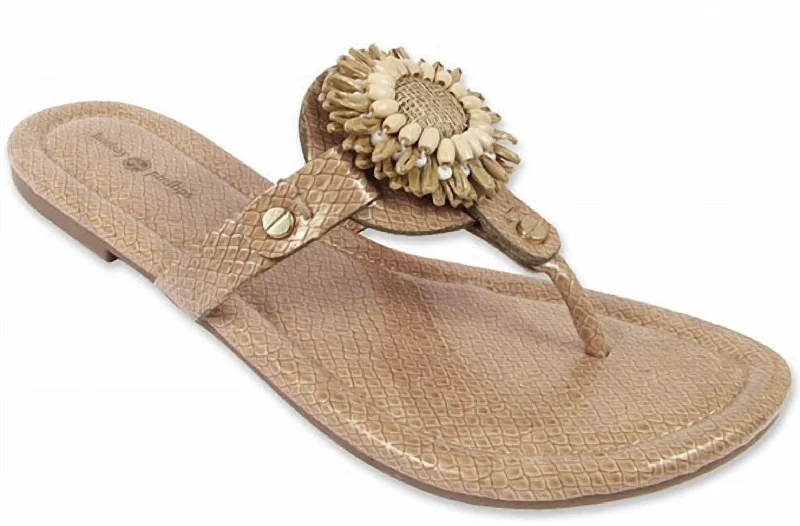 Women's Flat Slide Sandals with a Memory Foam Insole in White for All - Day ComfortRosie Snakeskin Flip Flops In Neutral Women's Flat Slide Sandals with a Memory Foam Insole in White for All - Day ComfortRosie Snakeskin Flip Flops In Neutral