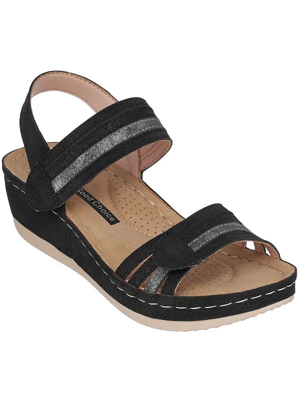 Women's Sandals with a Glitter - Coated Strap in Gold for a Sparkly Summer OutfitWomen's Sandals with a Glitter - Coated Strap in Gold for a Sparkly Summer OutfitSamar Womens Ankle Strap Strappy Wedge Sandals Women's Sandals with a Glitter - Coated Strap in Gold for a Sparkly Summer OutfitWomen's Sandals with a Glitter - Coated Strap in Gold for a Sparkly Summer OutfitSamar Womens Ankle Strap Strappy Wedge Sandals