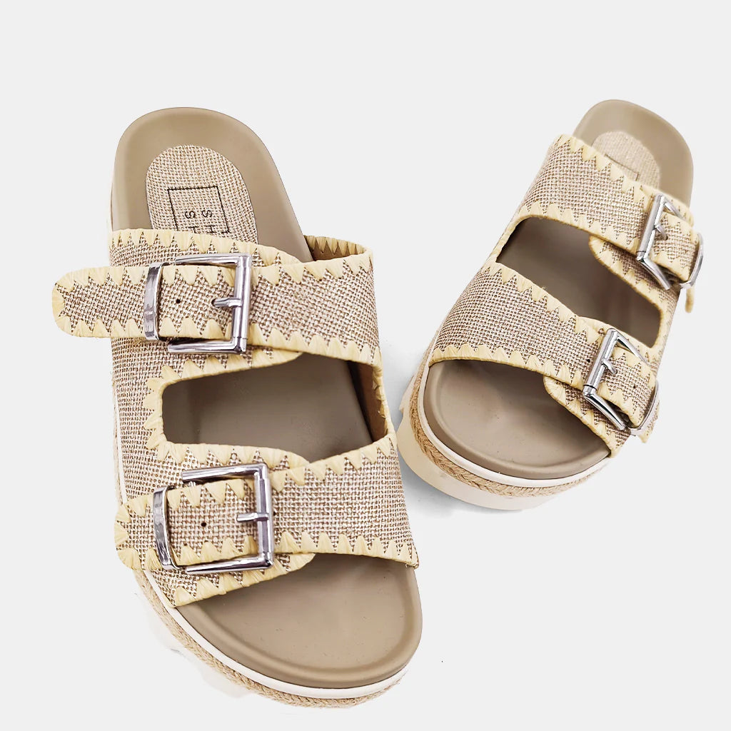 Adjustable Strap Women's Sandals with a Padded Heel in Pink for a Custom FitShu Shop Laura Gold Woven Sandals Adjustable Strap Women's Sandals with a Padded Heel in Pink for a Custom FitShu Shop Laura Gold Woven Sandals