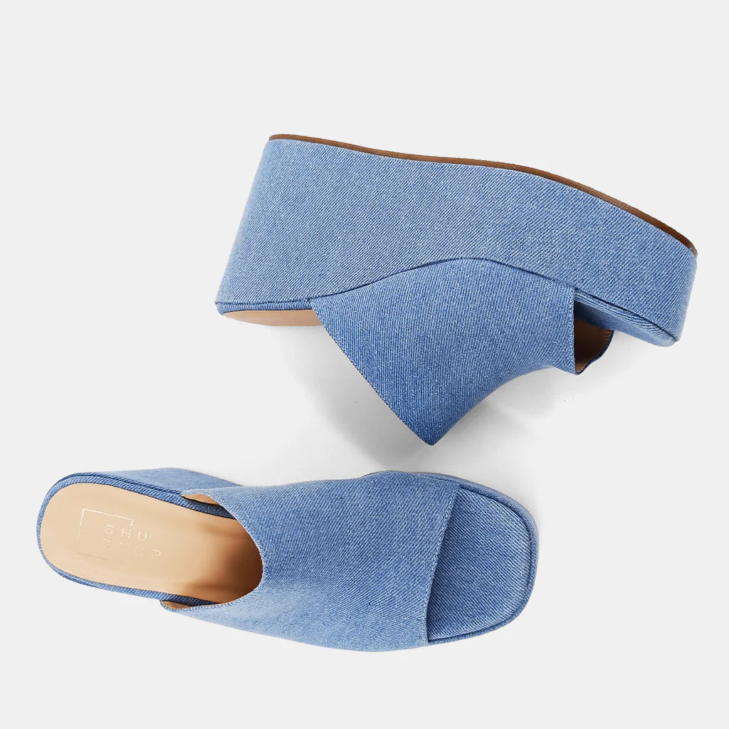 Elastic - Strap Women's Sandals with a Padded Toe in Teal for Easy On - and - OffShu Shop Ilaria Denim Sandals Elastic - Strap Women's Sandals with a Padded Toe in Teal for Easy On - and - OffShu Shop Ilaria Denim Sandals