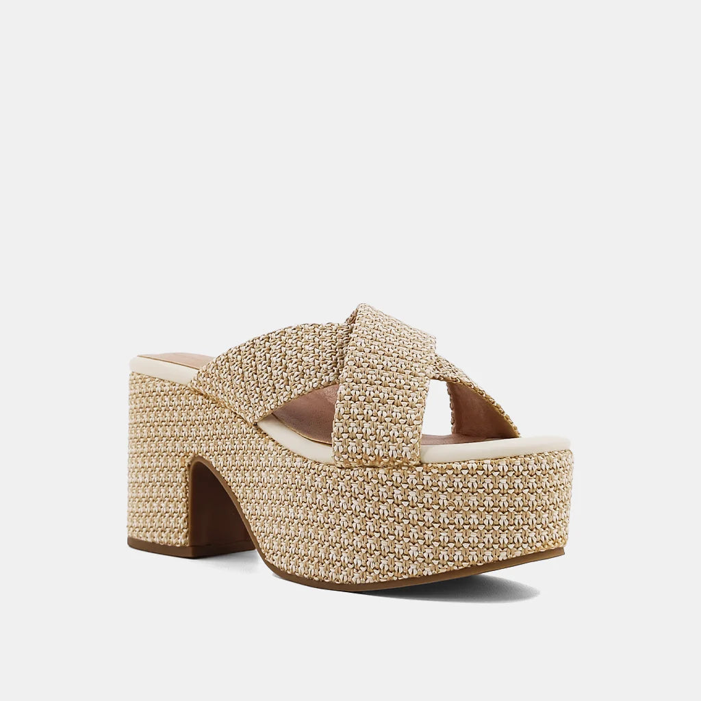 Anti - Slip Women's Sandals with a Grooved Sole in Green for Outdoor AdventuresShu Shop Imelda Heels - Beige Anti - Slip Women's Sandals with a Grooved Sole in Green for Outdoor AdventuresShu Shop Imelda Heels - Beige