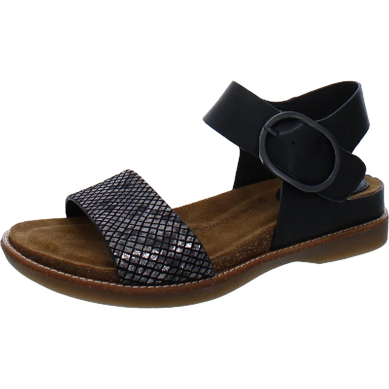 Women's Cork - Soled Espadrille Sandals with a Rope - Trimmed Upper in Navy for a Summer VibeSofft Womens Bali Open Toe Padded Insole Ankle Strap Women's Cork - Soled Espadrille Sandals with a Rope - Trimmed Upper in Navy for a Summer VibeSofft Womens Bali Open Toe Padded Insole Ankle Strap