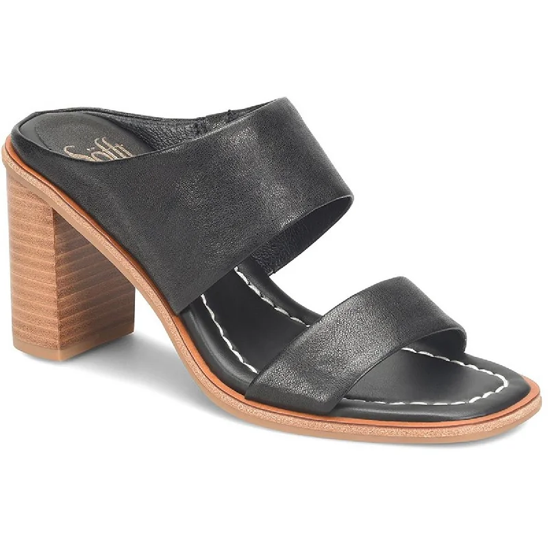 Women's Cork - Soled Espadrille Sandals with a Rope - Trimmed Upper in Navy for a Summer VibeSofft Womens Sheila Leather Slip-On Heels Women's Cork - Soled Espadrille Sandals with a Rope - Trimmed Upper in Navy for a Summer VibeSofft Womens Sheila Leather Slip-On Heels