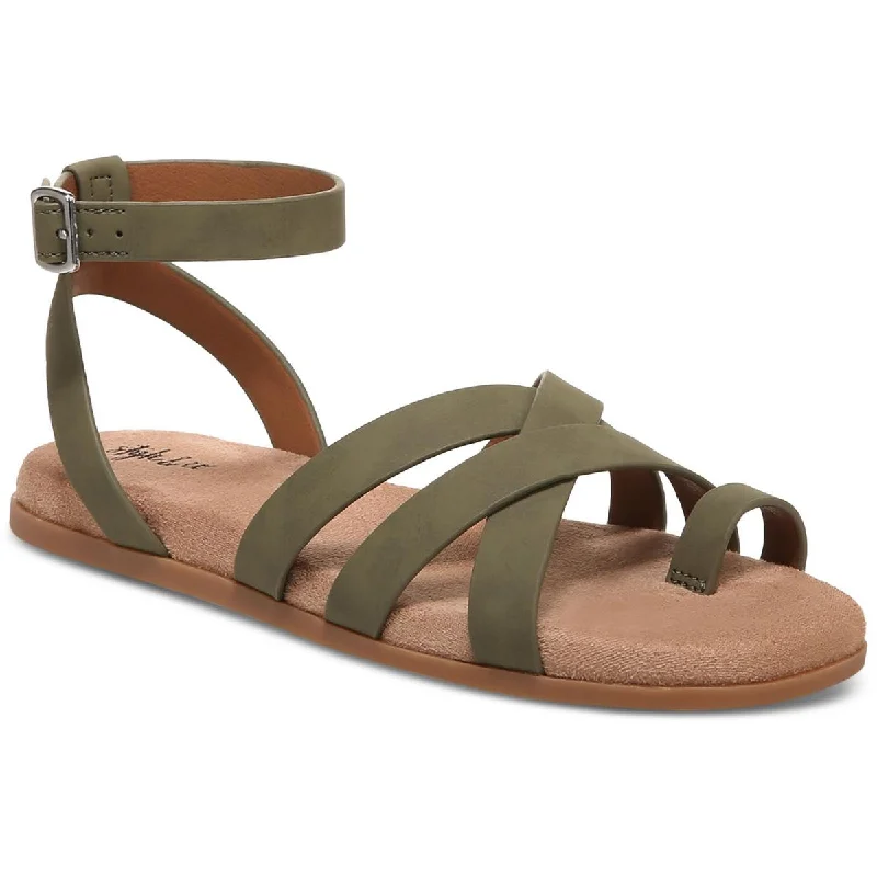 Women's Flat Slide Sandals with a Memory Foam Insole in White for All - Day ComfortWomen's Flat Slide Sandals with a Memory Foam Insole in White for All - Day ComfortStyle & Co. Womens Parnikka Faux Suede Square Toe Ankle Strap Women's Flat Slide Sandals with a Memory Foam Insole in White for All - Day ComfortWomen's Flat Slide Sandals with a Memory Foam Insole in White for All - Day ComfortStyle & Co. Womens Parnikka Faux Suede Square Toe Ankle Strap