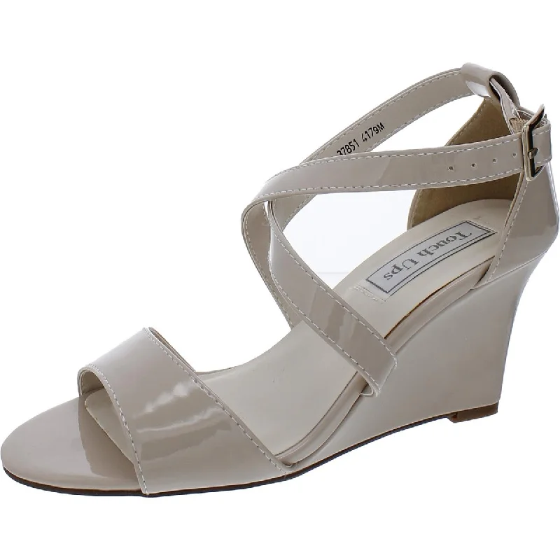 Shock - Absorbing Women's Sandals with a Soft Insole in Black for Active LifestylesShock - Absorbing Women's Sandals with a Soft Insole in Black for Active LifestylesTouch Ups Womens Jenna Patent Strappy Wedge Sandals Shock - Absorbing Women's Sandals with a Soft Insole in Black for Active LifestylesShock - Absorbing Women's Sandals with a Soft Insole in Black for Active LifestylesTouch Ups Womens Jenna Patent Strappy Wedge Sandals