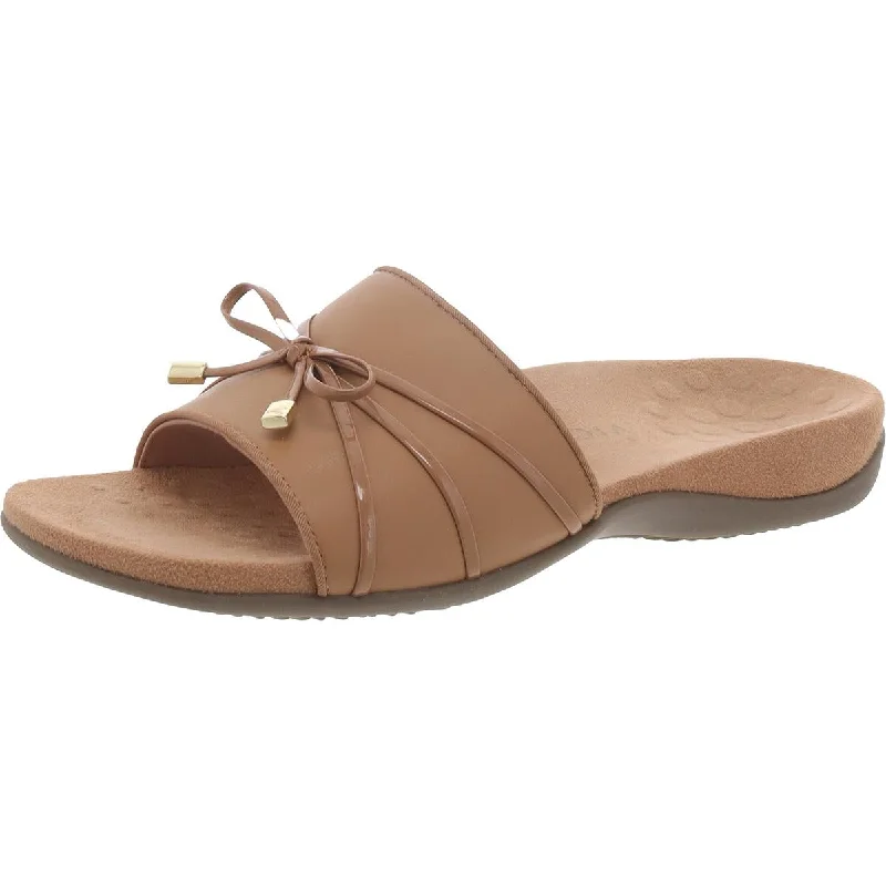 Shock - Absorbing Women's Sandals with a Soft Insole in Black for Active LifestylesShock - Absorbing Women's Sandals with a Soft Insole in Black for Active LifestylesVionic Womens Bella Bow Slip-On Slide Sandals Shock - Absorbing Women's Sandals with a Soft Insole in Black for Active LifestylesShock - Absorbing Women's Sandals with a Soft Insole in Black for Active LifestylesVionic Womens Bella Bow Slip-On Slide Sandals