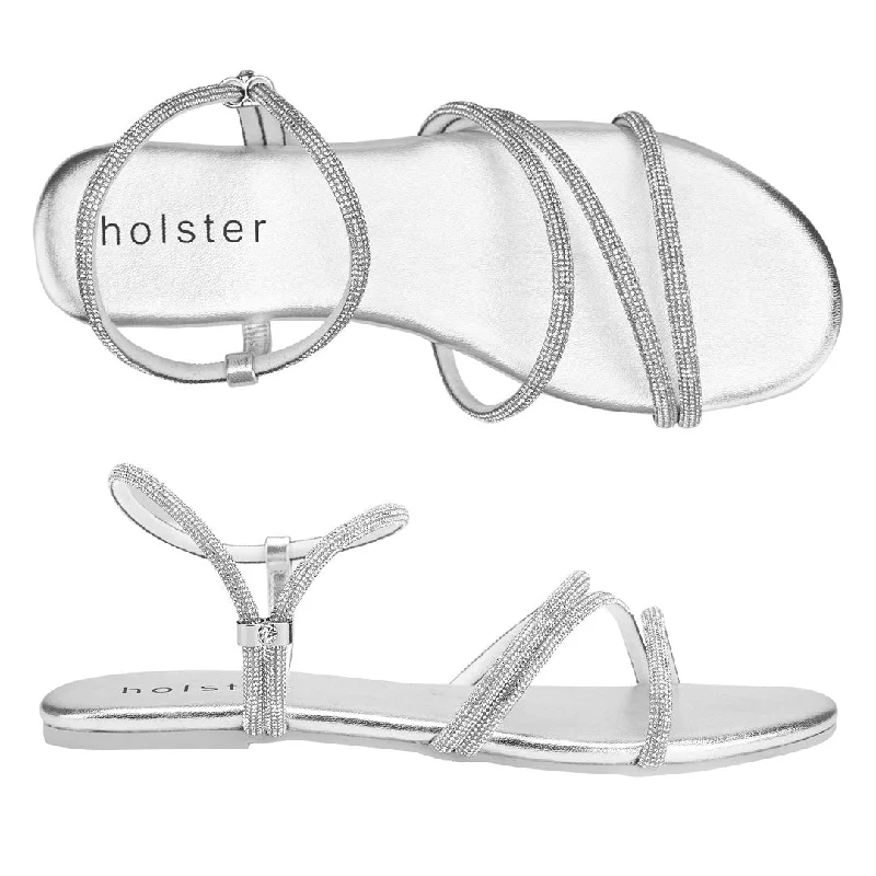 Women's Sandals with a Glitter - Coated Strap in Gold for a Sparkly Summer OutfitWomen's Sandals with a Glitter - Coated Strap in Gold for a Sparkly Summer OutfitViva - Silver Women's Sandals with a Glitter - Coated Strap in Gold for a Sparkly Summer OutfitWomen's Sandals with a Glitter - Coated Strap in Gold for a Sparkly Summer OutfitViva - Silver