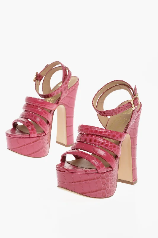 Women's Sandals with a Floral - Printed Upper in Pink for a Feminine Spring LookWomen's Sandals with a Floral - Printed Upper in Pink for a Feminine Spring LookVivienne Westwood Crocodile Effect Leather Britney Ankle-Strap Sandals Heel 15 Women's Sandals with a Floral - Printed Upper in Pink for a Feminine Spring LookWomen's Sandals with a Floral - Printed Upper in Pink for a Feminine Spring LookVivienne Westwood Crocodile Effect Leather Britney Ankle-Strap Sandals Heel 15