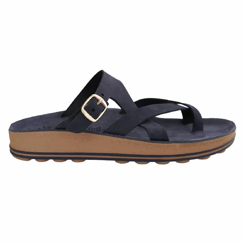 Shock - Absorbing Women's Sandals with a Soft Insole in Black for Active LifestylesWomen's Ariadni Sandal In Blue Shock - Absorbing Women's Sandals with a Soft Insole in Black for Active LifestylesWomen's Ariadni Sandal In Blue
