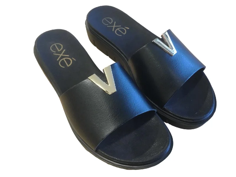Elastic - Strap Women's Sandals with a Padded Toe in Teal for Easy On - and - OffElastic - Strap Women's Sandals with a Padded Toe in Teal for Easy On - and - OffWomen's Flat Slides With Gold V In Black Elastic - Strap Women's Sandals with a Padded Toe in Teal for Easy On - and - OffElastic - Strap Women's Sandals with a Padded Toe in Teal for Easy On - and - OffWomen's Flat Slides With Gold V In Black