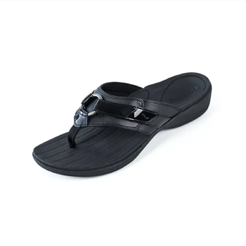Shock - Absorbing Women's Sandals with a Soft Insole in Black for Active LifestylesWomen's Fusion Dress Sandals In Black Shock - Absorbing Women's Sandals with a Soft Insole in Black for Active LifestylesWomen's Fusion Dress Sandals In Black