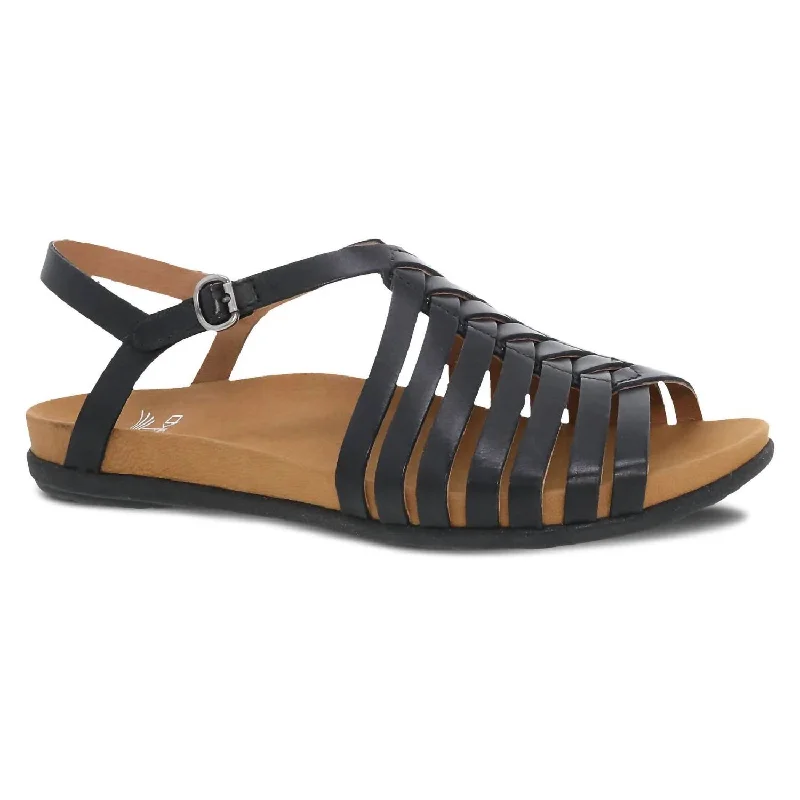Plus Size Women's Wide - Width Platform Sandals in Black for Added Comfort and HeightWomen's Jennifer Strappy Sandal In Black Plus Size Women's Wide - Width Platform Sandals in Black for Added Comfort and HeightWomen's Jennifer Strappy Sandal In Black
