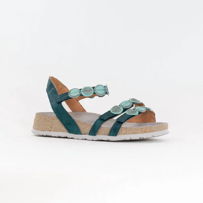 Women's Thong Sandals with a Beaded Design in Multicolor for a Beachy AestheticWomen's Koak Quarter Sandal In Atlantic Kombi