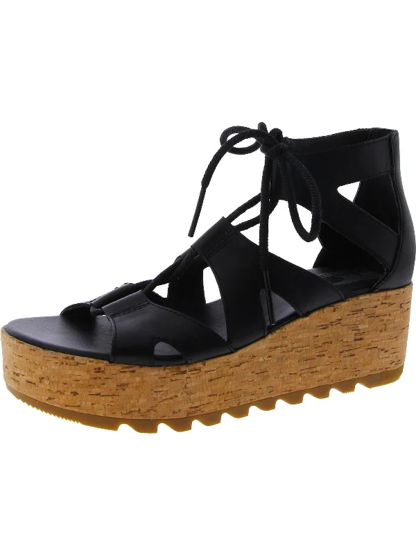 Lightweight Women's Mesh - Paneled Sandals in Yellow for BreathabilityLightweight Women's Mesh - Paneled Sandals in Yellow for BreathabilityWomens Leather Open Toe Wedge Sandals
