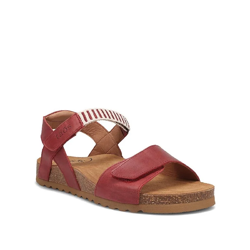 Women's Sandals with a Wedge Heel and a Tassel Detail in Orange for a Trendy LookWomen's Symbol Sandal In Currant Women's Sandals with a Wedge Heel and a Tassel Detail in Orange for a Trendy LookWomen's Symbol Sandal In Currant