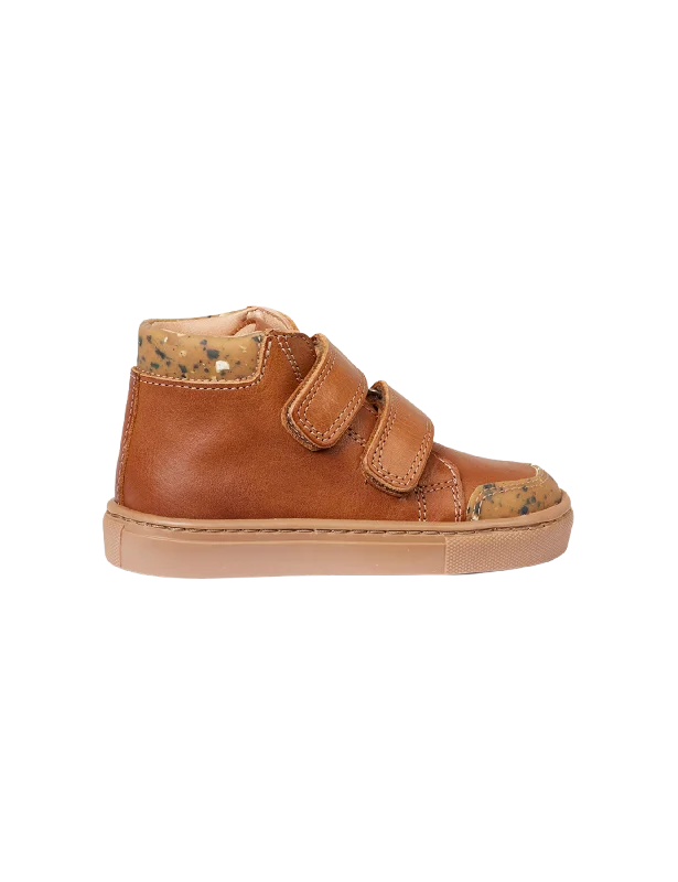 Lace - Up Women's Athletic Sneakers with Shock - Absorbing Midsoles for Intense WorkoutsSneaker - Cognac confetti Lace - Up Women's Athletic Sneakers with Shock - Absorbing Midsoles for Intense WorkoutsSneaker - Cognac confetti