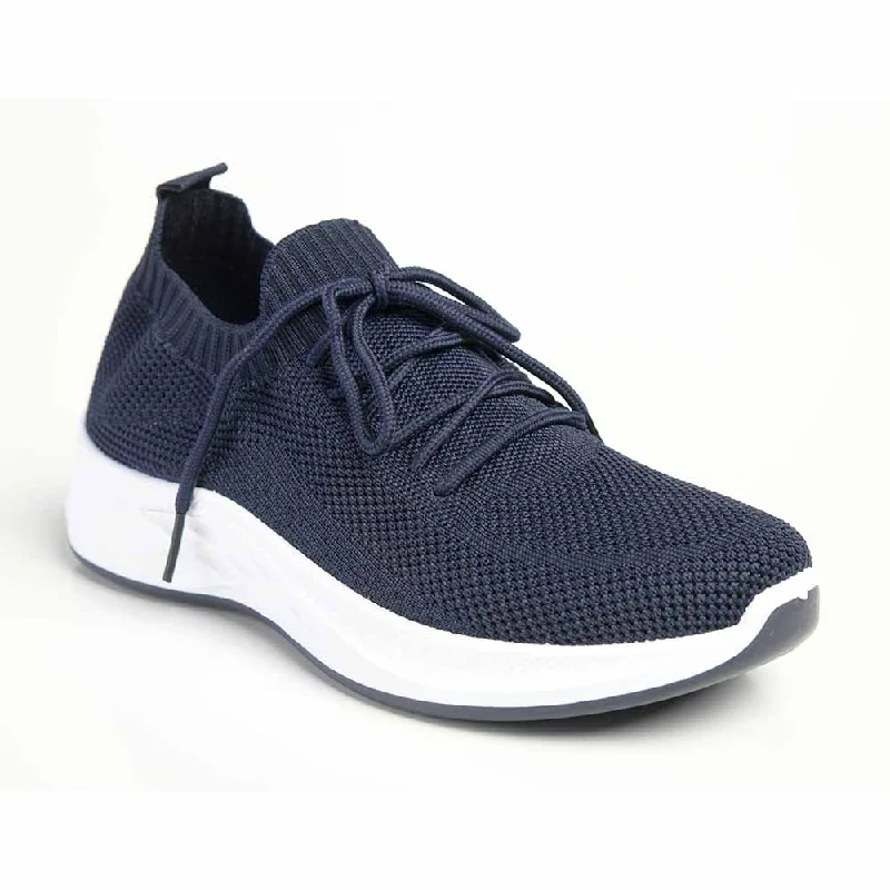 Patterned Print Women's Sneakers in Floral Designs for a Feminine and Fashion - Forward LookAlessio Fly Knit Lace Up Sneaker - Navy Patterned Print Women's Sneakers in Floral Designs for a Feminine and Fashion - Forward LookAlessio Fly Knit Lace Up Sneaker - Navy
