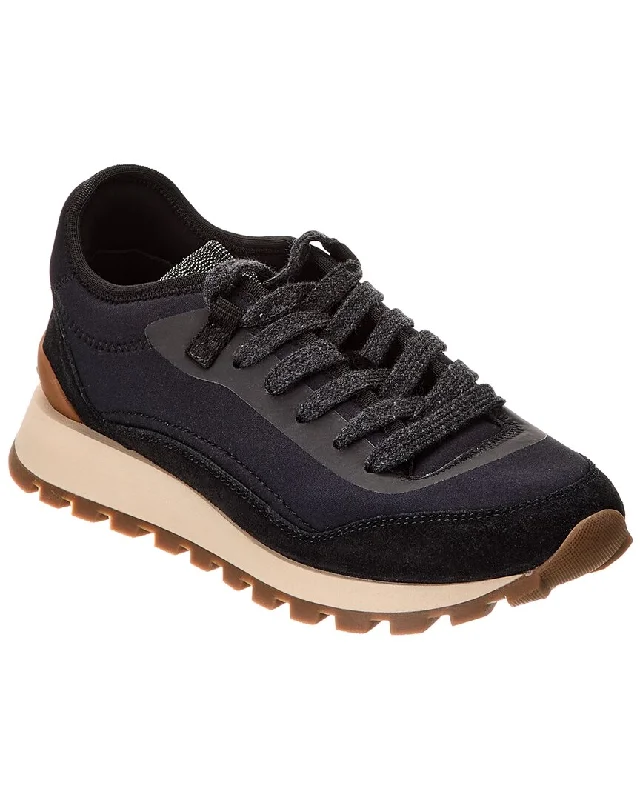 Women's Sneakers with Heel - Stabilizing Technology for Better Balance During RunningBrunello Cucinelli Suede Sneaker Women's Sneakers with Heel - Stabilizing Technology for Better Balance During RunningBrunello Cucinelli Suede Sneaker
