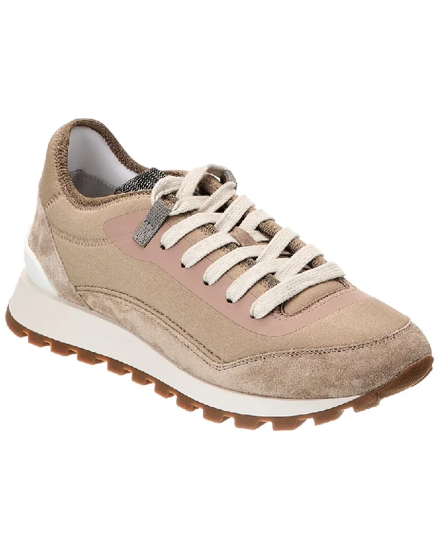 Women's Sneakers with Memory Foam Insoles for Exceptional Cushioning and ComfortBrunello Cucinelli Suede Sneaker Women's Sneakers with Memory Foam Insoles for Exceptional Cushioning and ComfortBrunello Cucinelli Suede Sneaker
