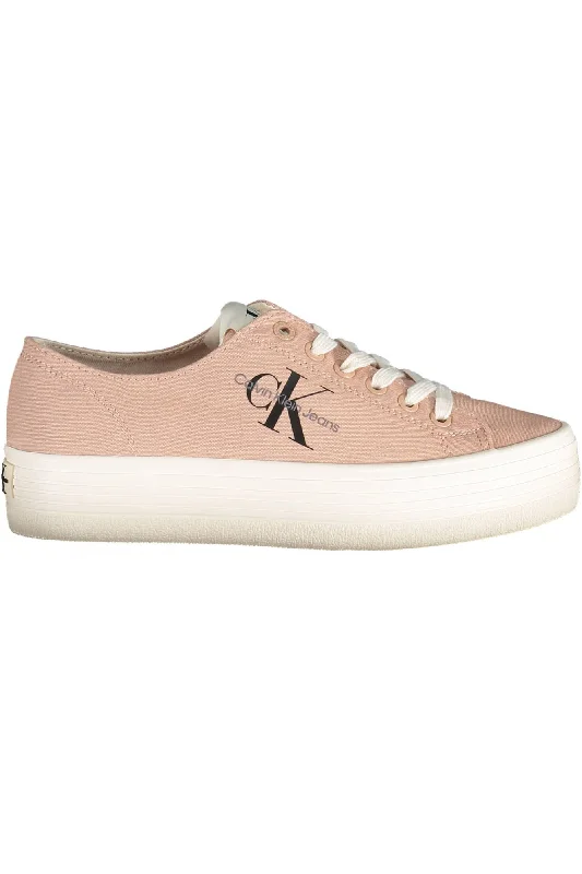 Lace - Up Women's Athletic Sneakers with Shock - Absorbing Midsoles for Intense WorkoutsCalvin Klein Cotton Women Women's Sneaker Lace - Up Women's Athletic Sneakers with Shock - Absorbing Midsoles for Intense WorkoutsCalvin Klein Cotton Women Women's Sneaker